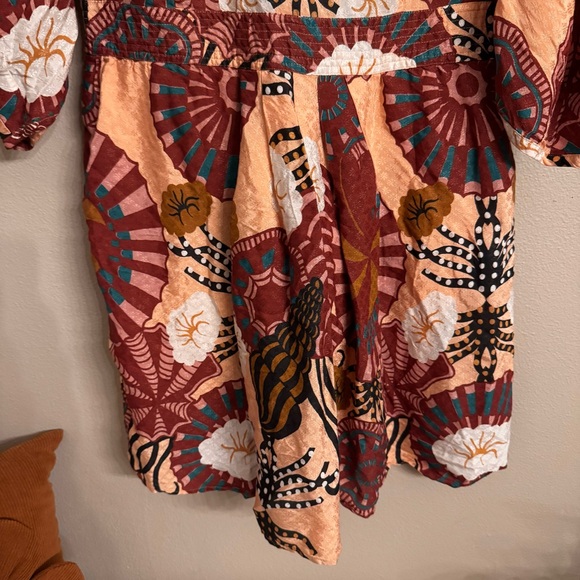 SCOTCH &‎ SODA Sun Ray Balloon Sleeve Jacquard Dress - Picture 6 of 8